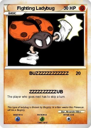 Pokemon Fighting Ladybug