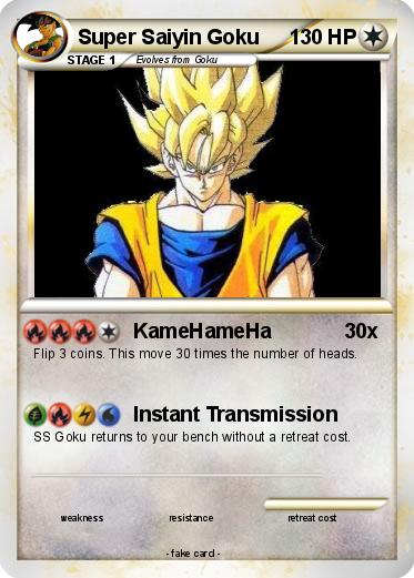 Pokemon Super Saiyin Goku