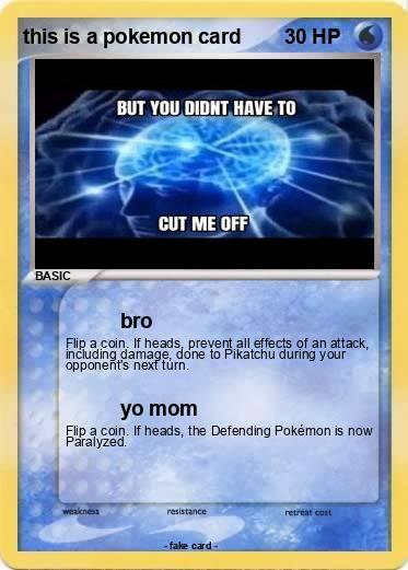 Pokemon this is a pokemon card