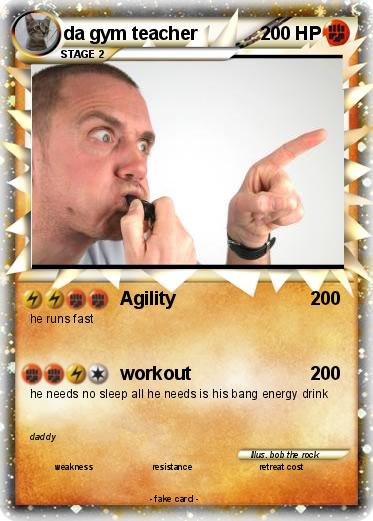 Pokemon da gym teacher