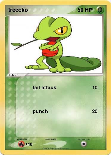 Pokemon treecko