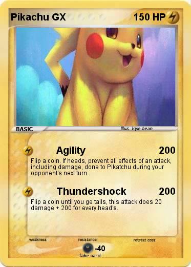 Pokemon Pikachu GX