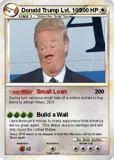 Pokemon Donald Trump Lvl. 100