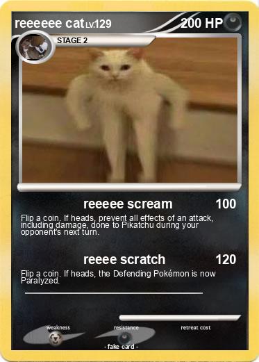 Pokemon reeeeee cat