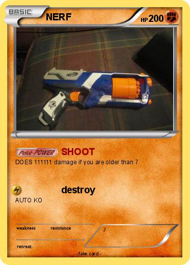 Pokemon NERF