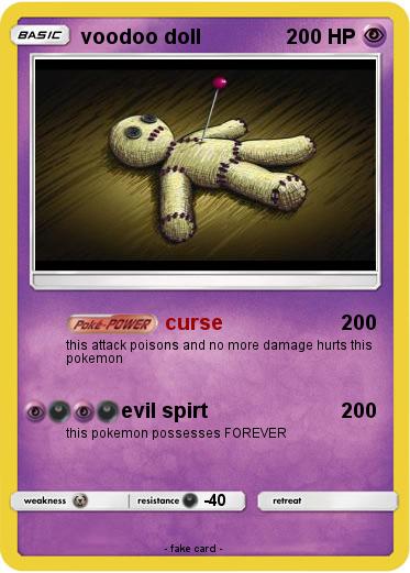 Pokemon voodoo doll