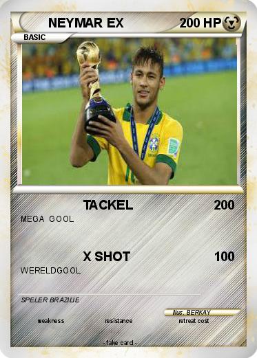 Pokemon NEYMAR EX
