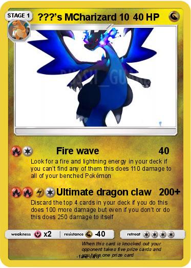 Pokemon ???’s MCharizard 10