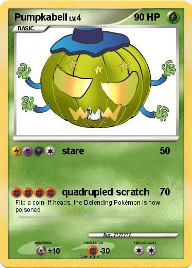 Pokemon Pumpkabell
