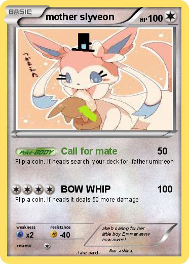 Pokemon mother slyveon