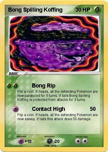 Pokemon Bong Spilling Koffing