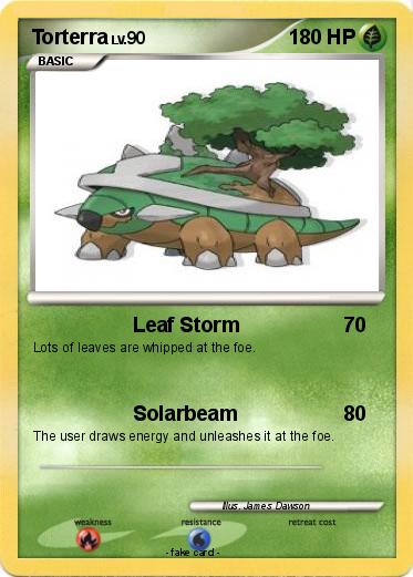 Pokemon Torterra