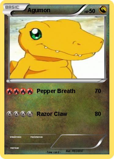Pokemon Agumon