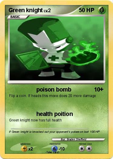Pokemon Green knight