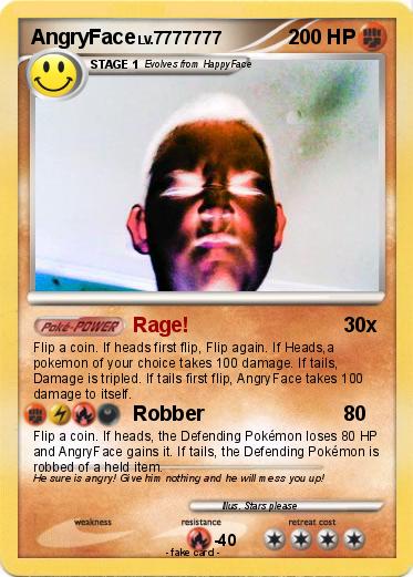 Pokemon AngryFace
