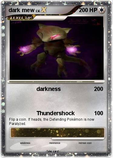 Pokemon dark mew