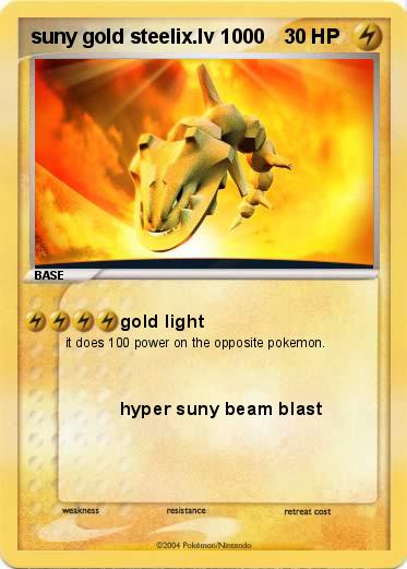 Pokemon suny gold steelix.lv 1000