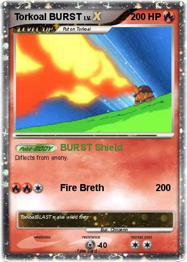 Pokemon Torkoal BURST