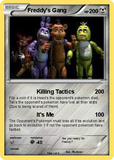 Pokemon Freddy's Gang