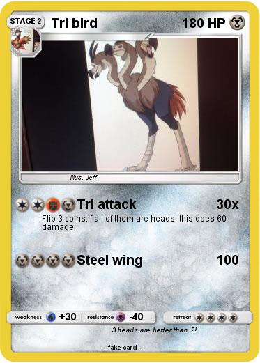 Pokemon Tri bird