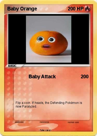 Pokemon Baby Orange