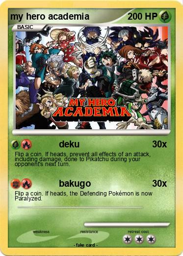 Pokemon my hero academia