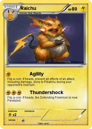 Pokemon Raichu