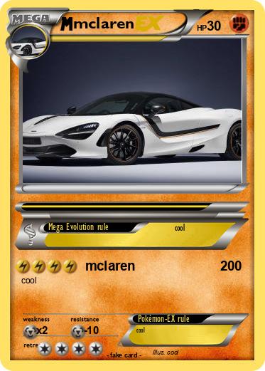 Pokemon mclaren