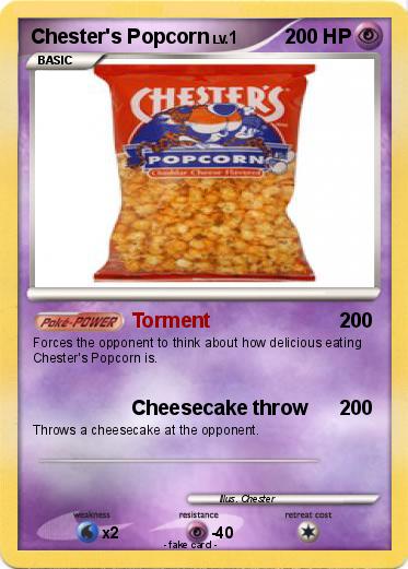 Pokemon Chester's Popcorn