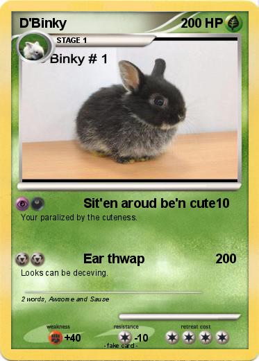 Pokemon D'Binky