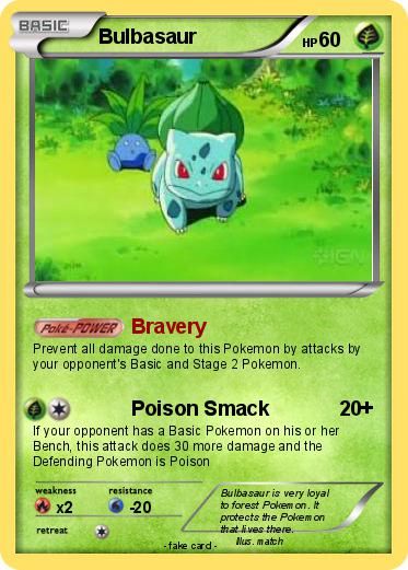 Pokemon Bulbasaur
