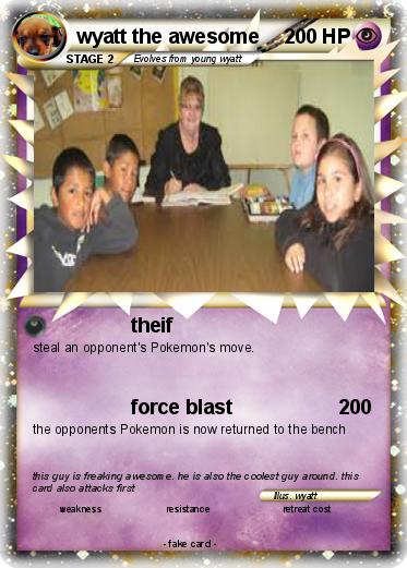 Pokemon wyatt the awesome