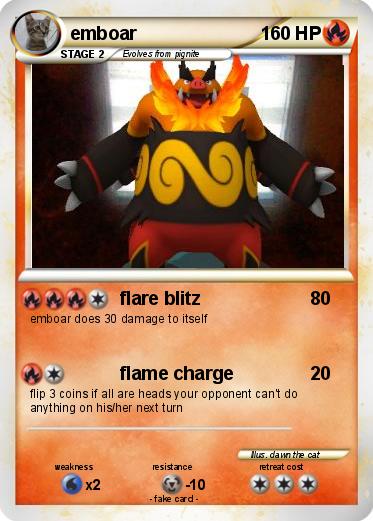 Pokemon emboar