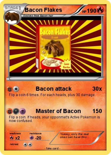 Pokemon Bacon Flakes