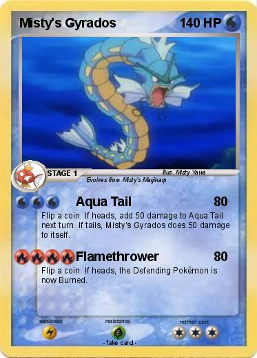 Pokemon Misty's Gyrados
