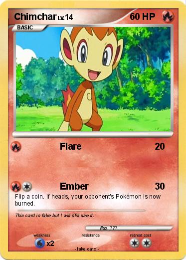 Pokemon Chimchar