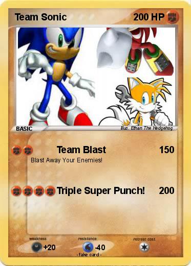 Pokemon Team Sonic