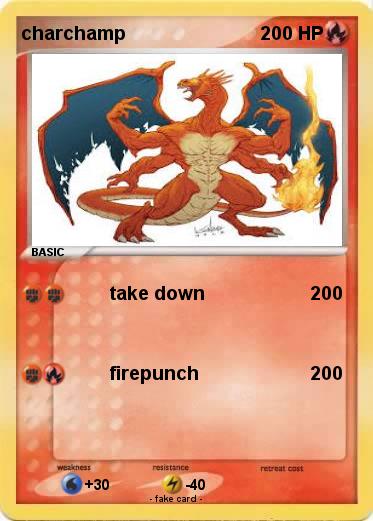 Pokemon charchamp
