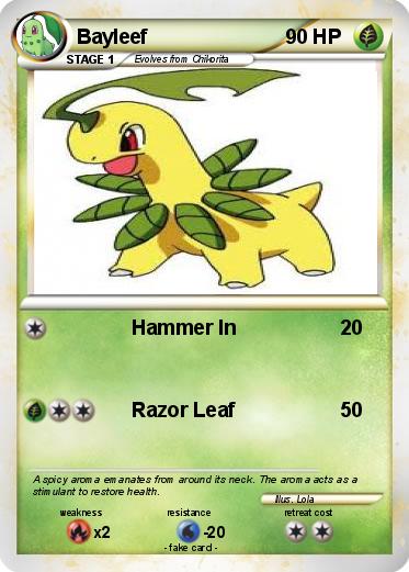 Pokemon Bayleef