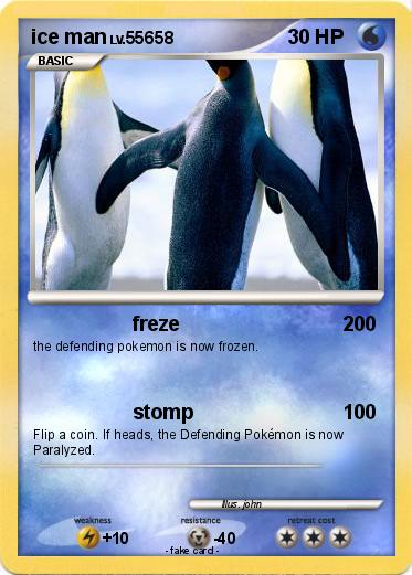 Pokemon ice man