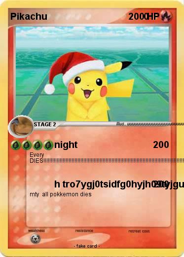 Pokemon Pikachu                                       0