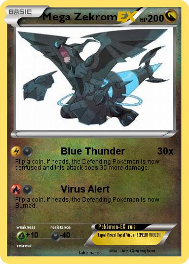 Pokemon Mega Zekrom
