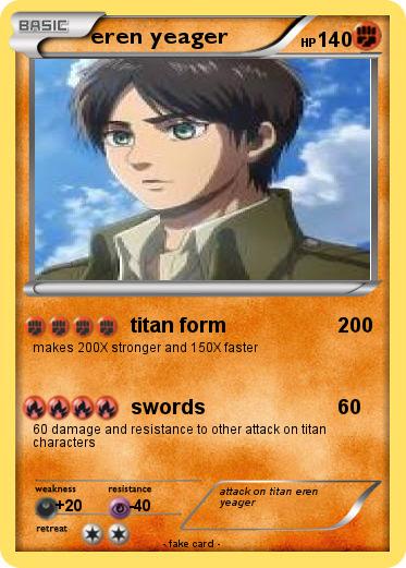 Pokemon eren yeager