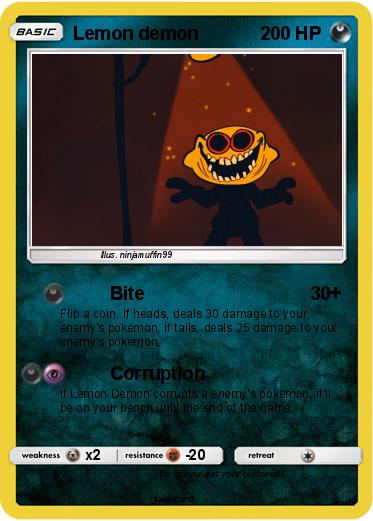Pokemon Lemon demon
