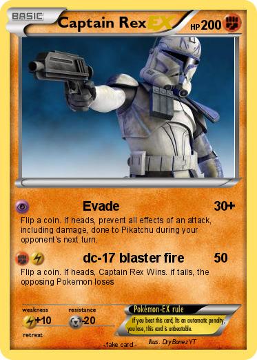 Pokemon Captain Rex