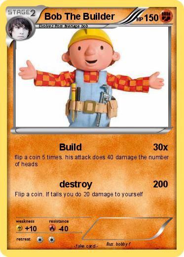 Pokemon Bob The Builder