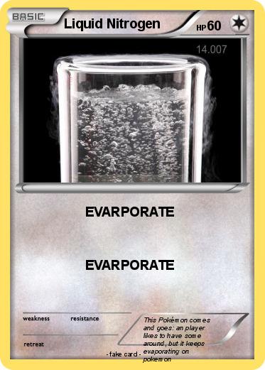 Pokemon Liquid Nitrogen
