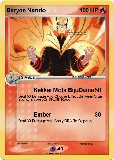 Pokemon Baryon Naruto