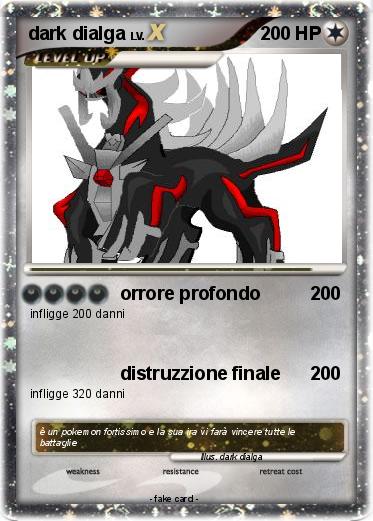 Pokemon dark dialga
