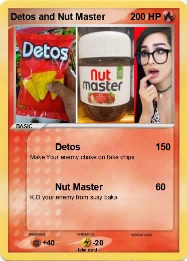 Pokemon Detos and Nut Master